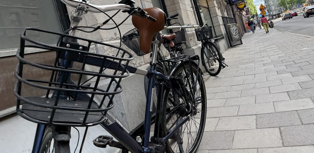 Här ser vi Niklas gamla trotjänare, en EcoRide från Göteborg.