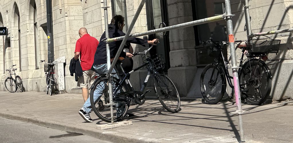 Nu är det dags att parkera.