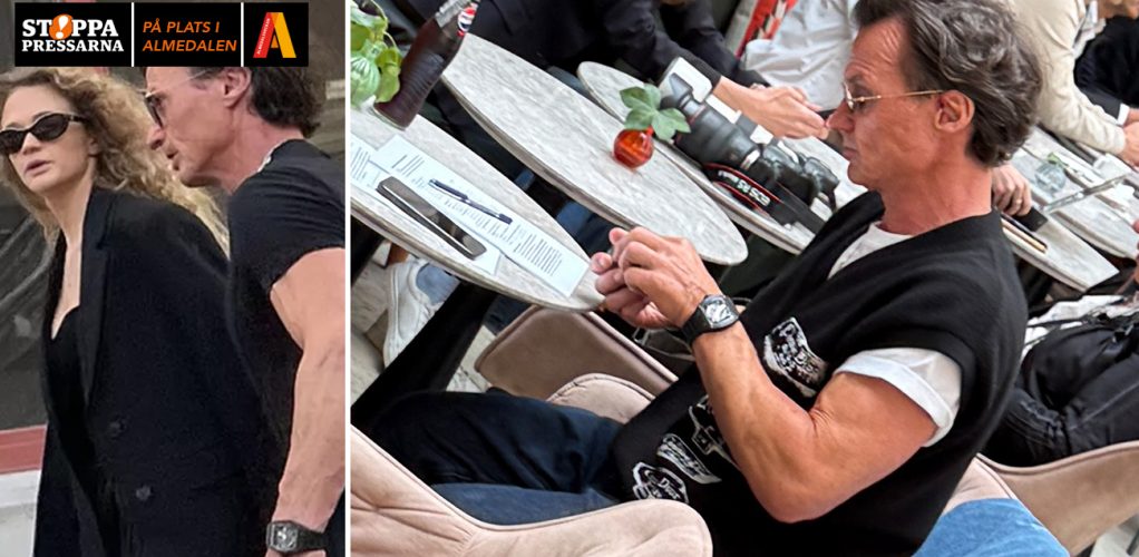 Petter Stordalen är ensam och övergiven i Almedalen. Flickvännen Märta har inte synts till.