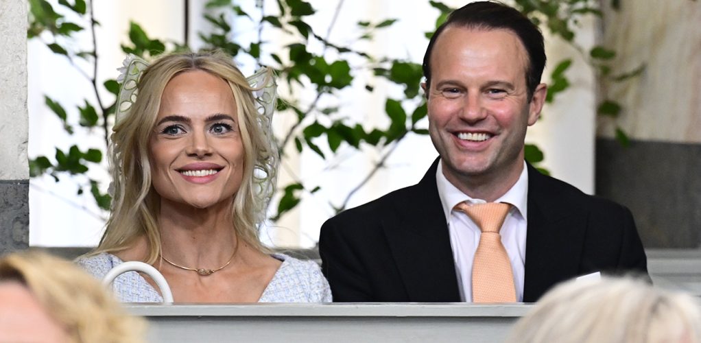 Madeleine Rahm Egnell och Patrik Egnell var fina i kyrkan. Han är en fläckfri och mycket framgångsrik entreprenör.