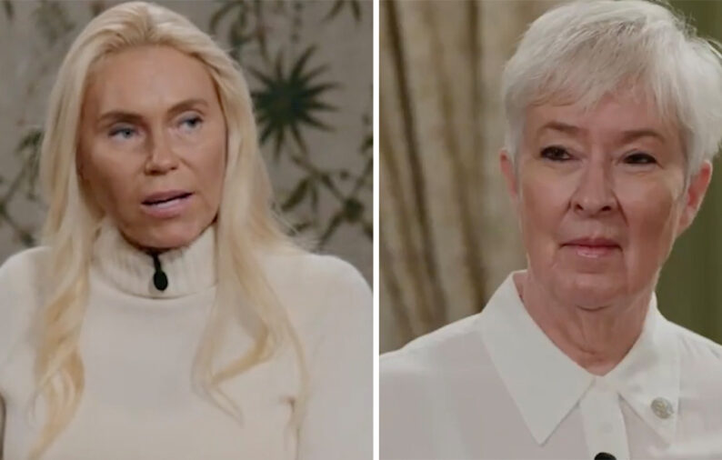 Anna Anka i j&auml;ttebr&aring;k med Mona Sahlin i &rdquo;F&ouml;rr&auml;darna&rdquo;