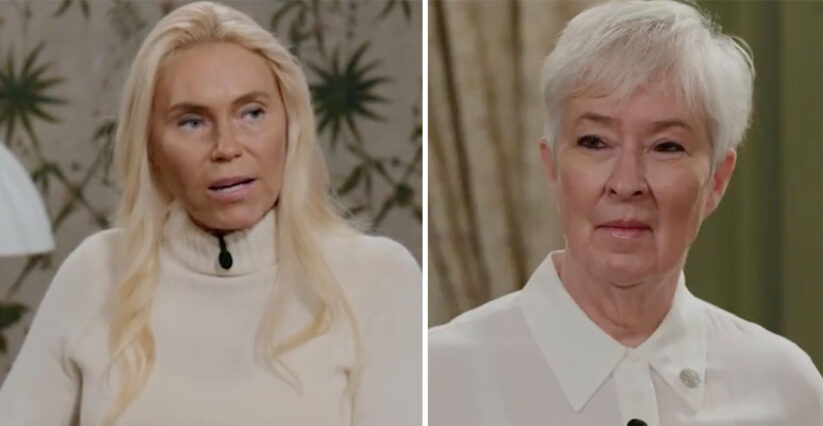 Anna Anka i j&auml;ttebr&aring;k med Mona Sahlin i &rdquo;F&ouml;rr&auml;darna&rdquo;
