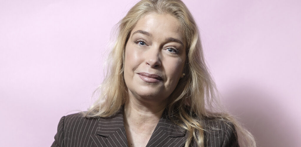 Annika Strandh&auml;ll har inte haft n&aring;gon k&auml;nd romans sedan tidigare justitieministern Morgan Johansson dumpade henne.