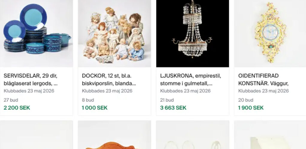 Det &auml;r m&aring;nga minnen som &auml;r f&ouml;rknippade med alla saker som Christina Schollin har s&aring;lt.