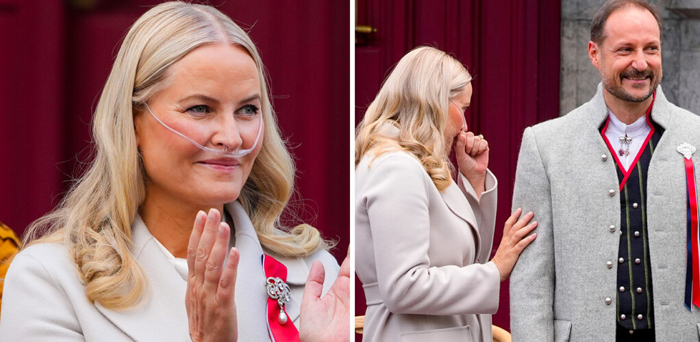 Kronprinsessan Mette-Marti fick syrgas under 17 maj-firandet men det r&auml;ckte inte, kungligheten tvingades avbryta och f&ouml;rdes iv&auml;g.
