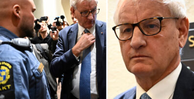 Carl Bildt tagen av polis p&aring; Arlanda &ndash; i hemlig operation