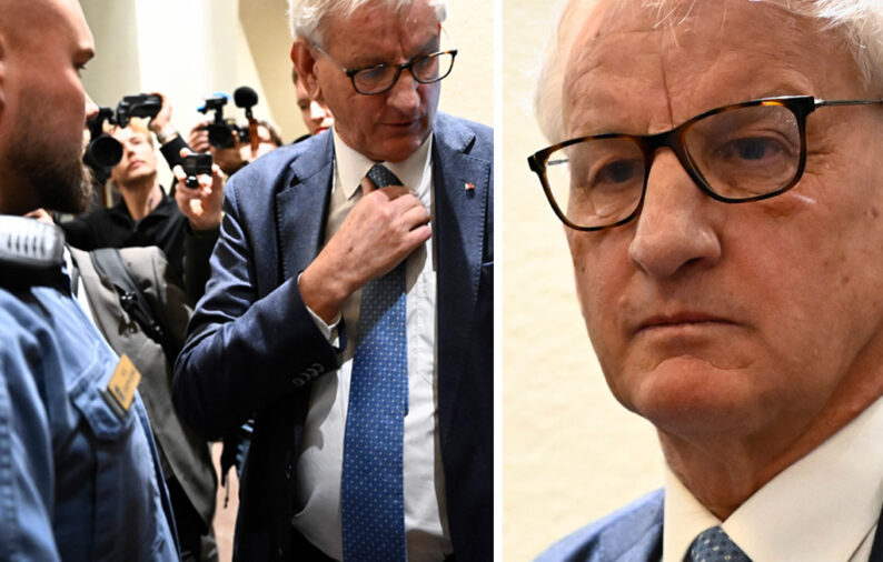 Carl Bildt tagen av polis p&aring; Arlanda &ndash; i hemlig operation