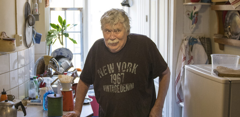 Staffan Westerberg i sitt hem 2018. Tv-profilen blev 91 år gammal.