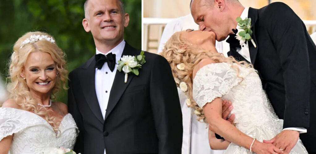 Stefan Holm och Jessica Eriksson har blivit äkta makar.