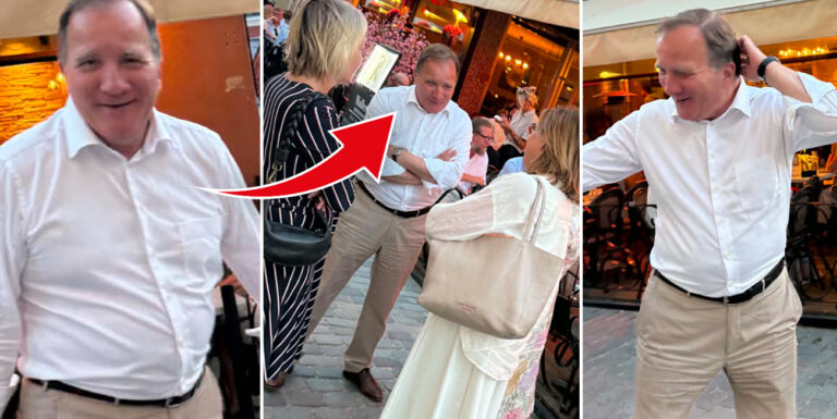 H&auml;r festar Stefan L&ouml;fven loss med kvinnor &ndash; utan hustrun Ulla