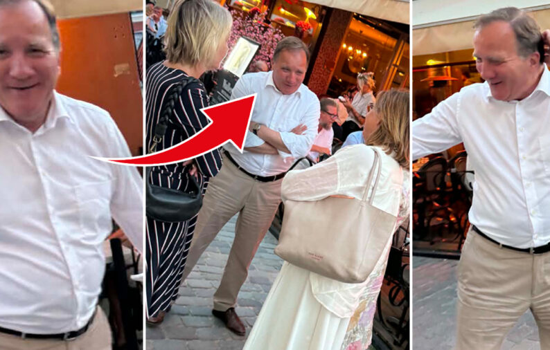 H&auml;r festar Stefan L&ouml;fven loss med kvinnor &ndash; utan hustrun Ulla