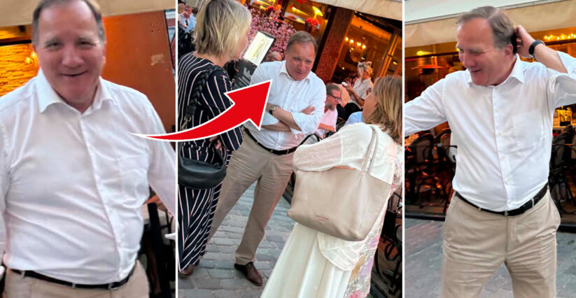 H&auml;r festar Stefan L&ouml;fven loss med kvinnor &ndash; utan hustrun Ulla