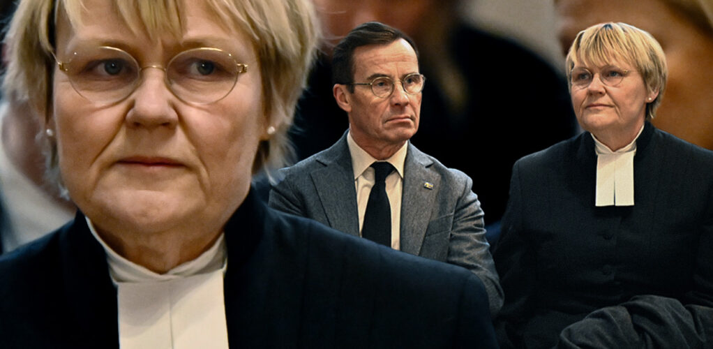 Birgitta Ed fortsätter orsaka skandaler – mitt framför näsan på maken Ulf – som också han är i blåsväder.