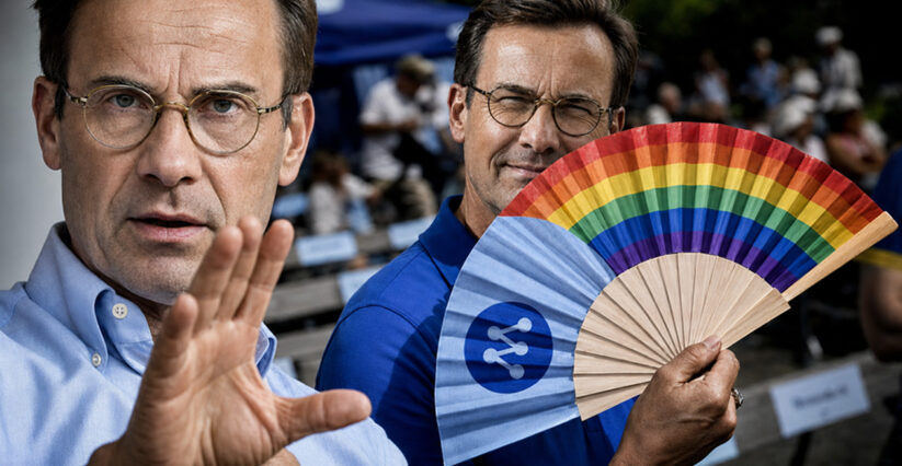Kristerssons gaychock &ndash; v&auml;grar svara p&aring; homofr&aring;gorna och flyr