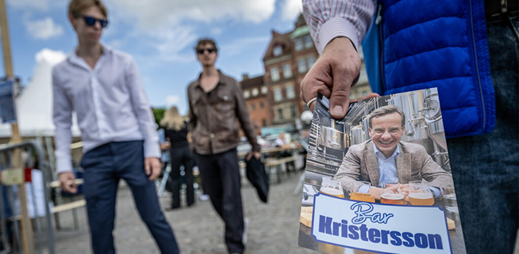 Efter Stoppa Pressarnas avslöjande har gayfesterna blivit en känslig fråga för Kristersson.