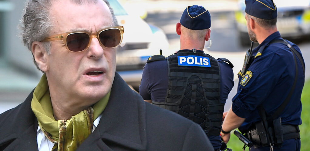 Polisen sökte efter Dramatenstjärnan Örjan Ramberg på Djurgården.