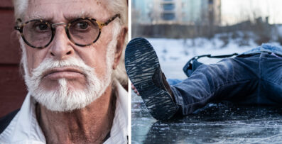 Ulf Brunnberg i blodig skr&auml;ckolycka &ndash; helt hj&auml;lpl&ouml;s i 30 minuter