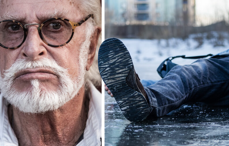 Ulf Brunnberg i blodig skr&auml;ckolycka &ndash; helt hj&auml;lpl&ouml;s i 30 minuter