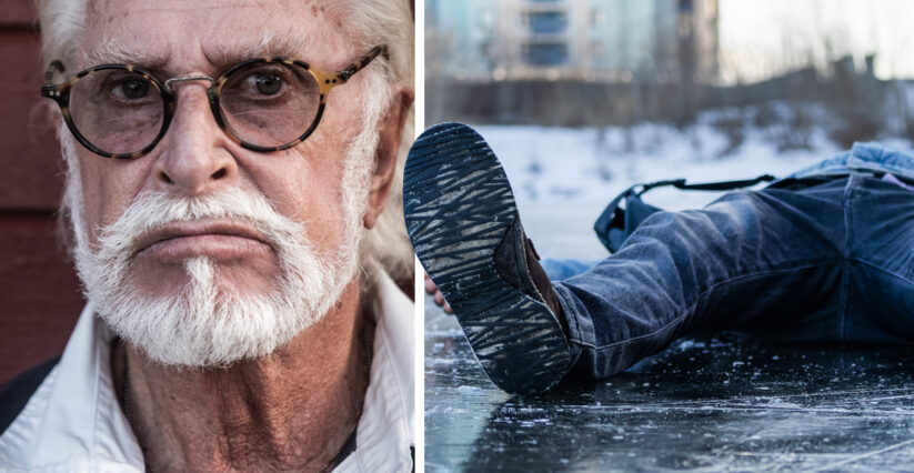 Ulf Brunnberg i blodig skr&auml;ckolycka &ndash; helt hj&auml;lpl&ouml;s i 30 minuter