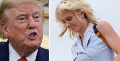 Trump exploderar efter fr&aring;gan om blonda Natalie, 35: &rdquo;H&aring;ll tyst!&rdquo;
