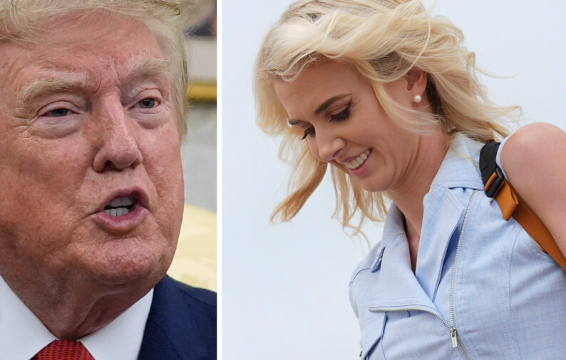 Trump exploderar efter fr&aring;gan om blonda Natalie, 35: &rdquo;H&aring;ll tyst!&rdquo;