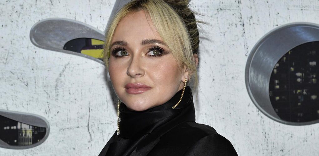 Hayden Panettiere p&aring; v&auml;rldspremi&auml;ren av &rdquo;Scream VI&rdquo; i New York 2023. Sk&aring;despelaren blev endast 36 &aring;r gammal.