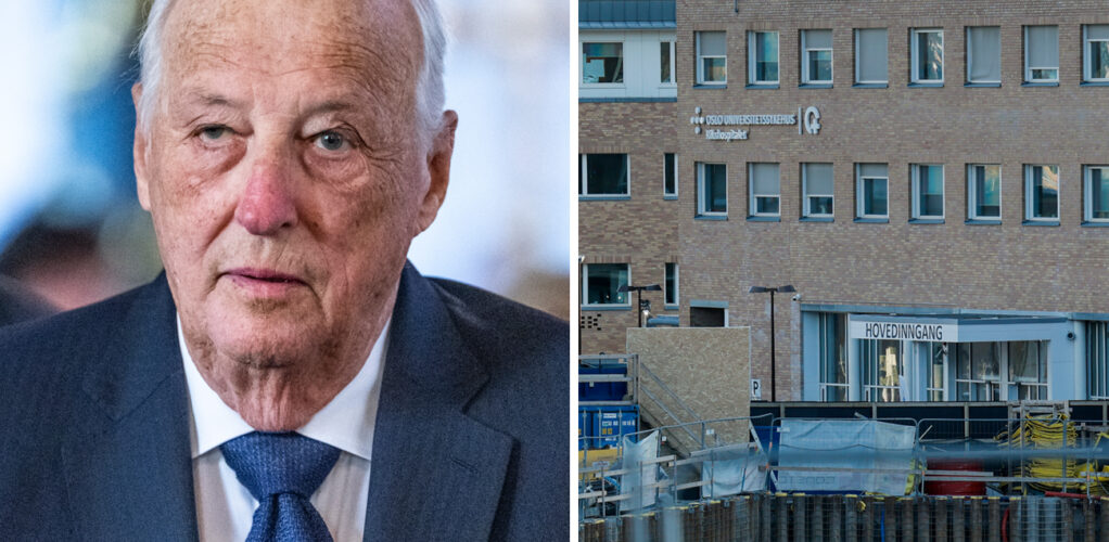 Kung Harald har under den senaste tiden vårdats på Rikshospitalet i Oslo.