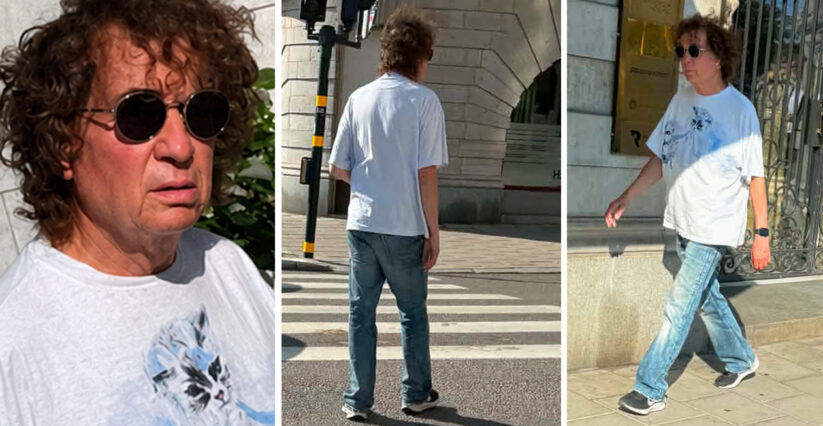 Magnus Uggla visar heta sommarmodet &ndash; rockar lyxigt avslappnat