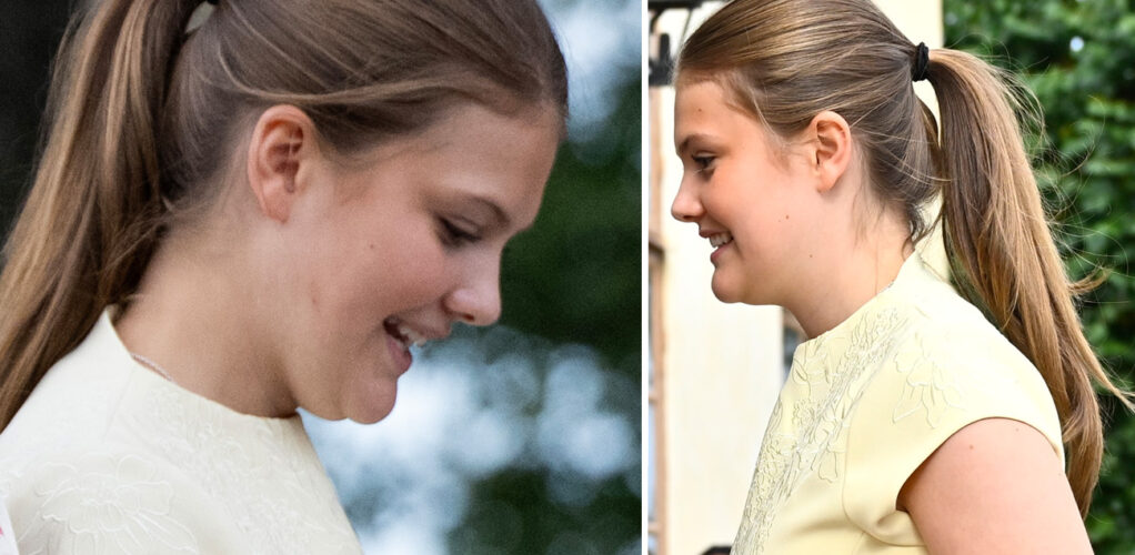 Prinsessan Estelle gjorde starkt intryck när kungafamiljen samlades på Drottningholm.