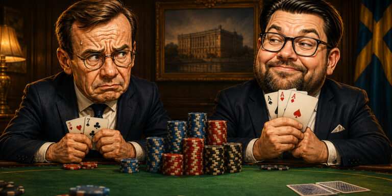 Ulf Kristerssons pinsamma pokerfiasko &ndash; &Aring;kesson sitter med alla ess