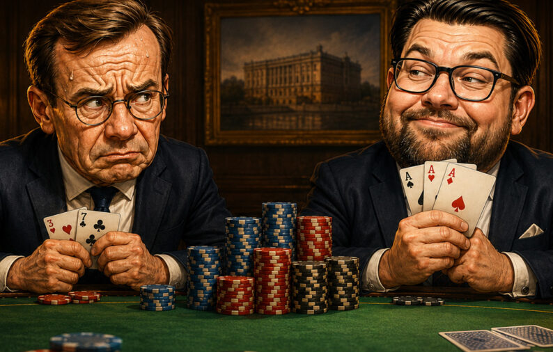 Ulf Kristerssons pinsamma pokerfiasko &ndash; &Aring;kesson sitter med alla ess