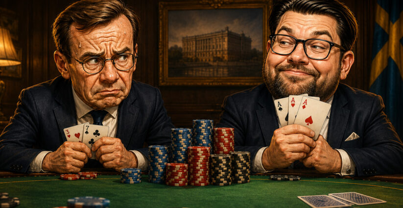 Ulf Kristerssons pinsamma pokerfiasko &ndash; &Aring;kesson sitter med alla ess