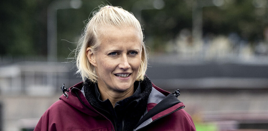 Carolina Klüft säger sig vara lycklig – men vägrar avslöja vem som finns vid hennes sida.
