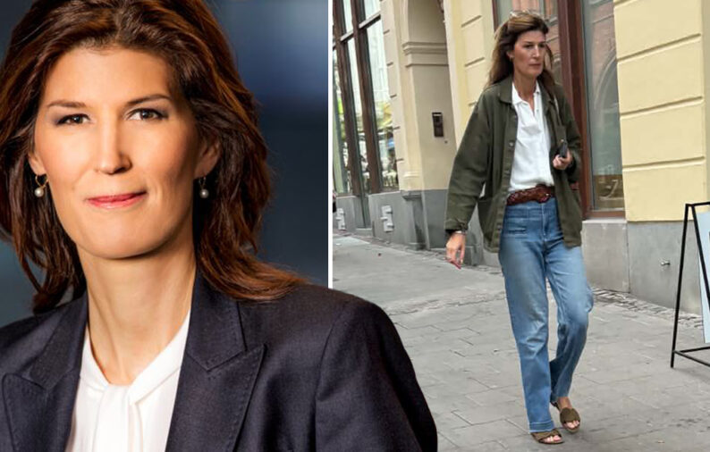 Cecilia Gralde l&auml;mnar SVT-studion &ndash; h&auml;r avsl&ouml;jas hon p&aring; eleganta &Ouml;stermalm