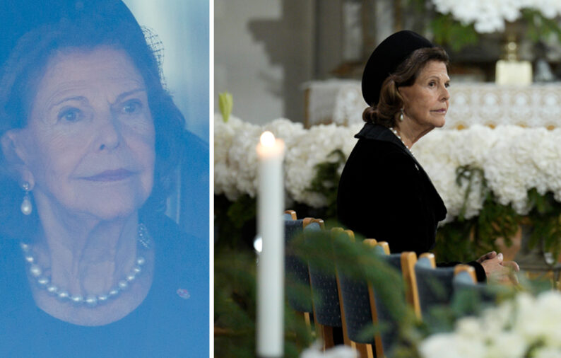 Silvias stora ensamhet &ndash; starka reaktioner p&aring; bilden fr&aring;n kyrkan