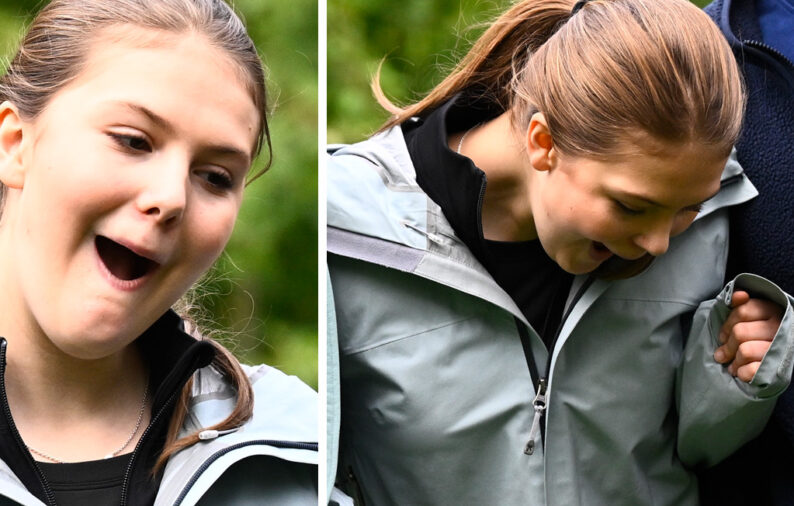 Estelles galna miner p&aring; utflykten &ndash; s&aring; reagerar Victoria och Daniel
