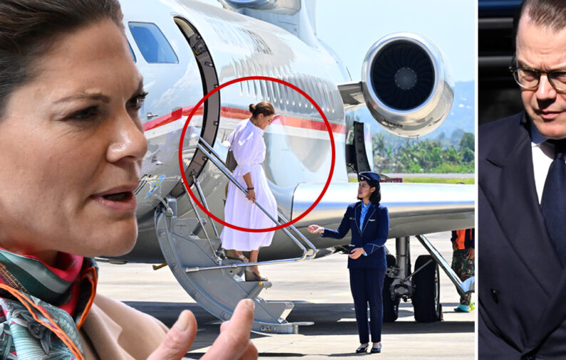 Victoria har l&auml;mnat landet &ndash; f&aring;ngad p&aring; nya bilder utan prins Daniel