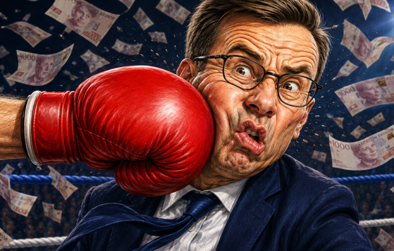 K&auml;ndismiljard&auml;rens ov&auml;ntade k&auml;ftsm&auml;ll mot Ulf Kristersson