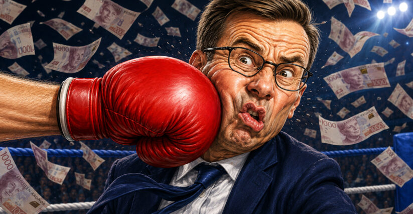 K&auml;ndismiljard&auml;rens ov&auml;ntade k&auml;ftsm&auml;ll mot Ulf Kristersson