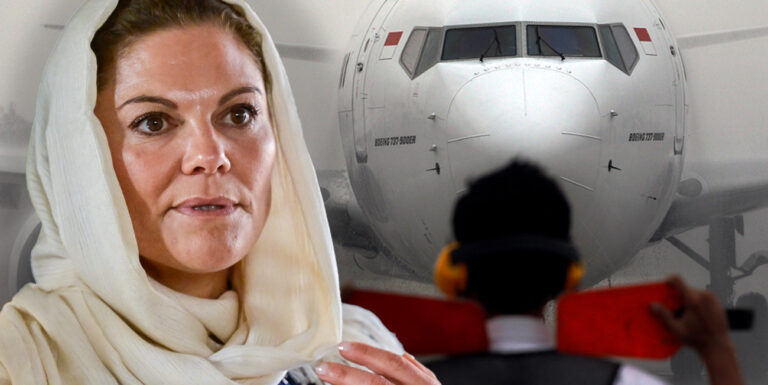Victoria fast i flygkaoset &ndash; hovet bekr&auml;ftar dramat i Indonesien