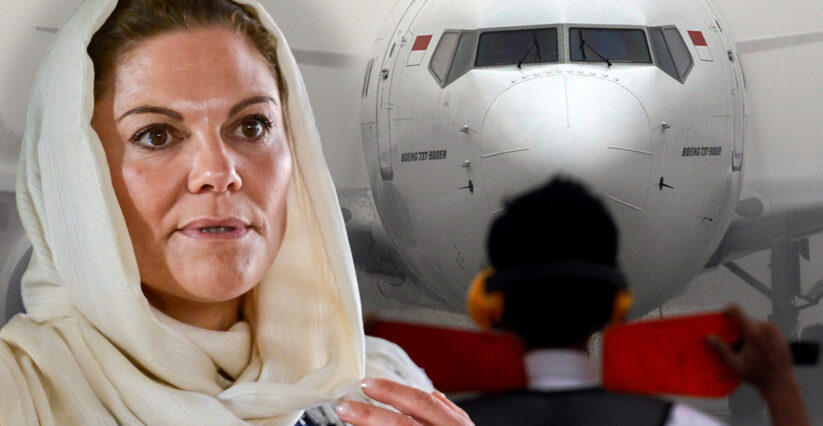 Victoria fast i flygkaoset &ndash; hovet bekr&auml;ftar dramat i Indonesien