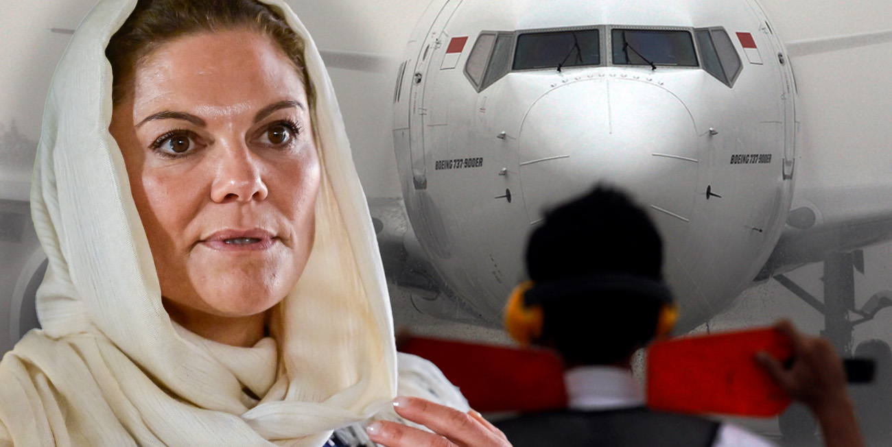 Victoria fast i flygkaoset &ndash; hovet bekr&auml;ftar dramat i Indonesien