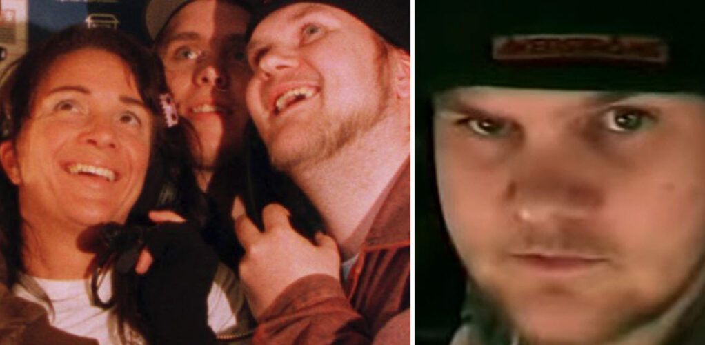 Jonas ”Heavy” Stentäpp blev folkkär genom ”På rymmen”, här med Hjalle och Sofia Wistam. Nu har han gått bort, 50 år gammal – och familjen berättar om sitt sista farväl.