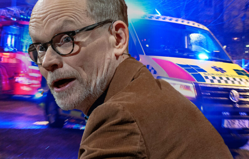 Kristian Luuk akut till sjukhus &ndash; allvarlig skada p&aring; ryggm&auml;rgen