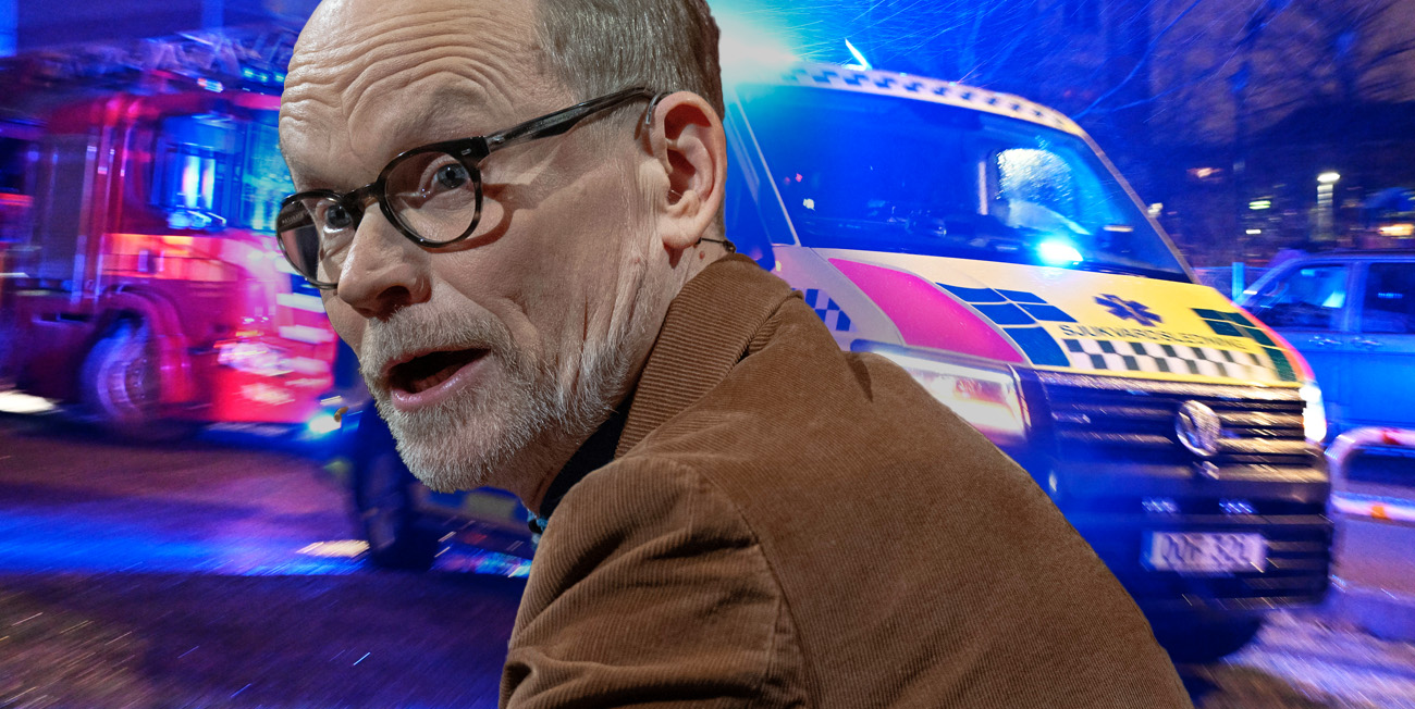 Kristian Luuk akut till sjukhus &ndash; allvarlig skada p&aring; ryggm&auml;rgen