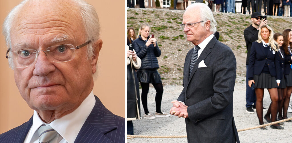 Kung Carl Gustaf reagerar starkt på sexbrottsutredningen vid hans gamla internatskola.