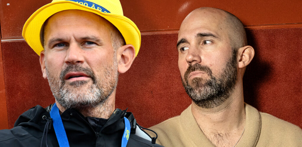 Stefan Holm och Emil Persson hamnade i ett våldsamt bråk under Bokmässan i Göteborg.